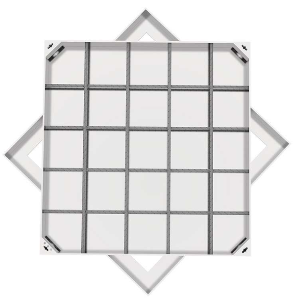 北戴河不锈钢方井展示